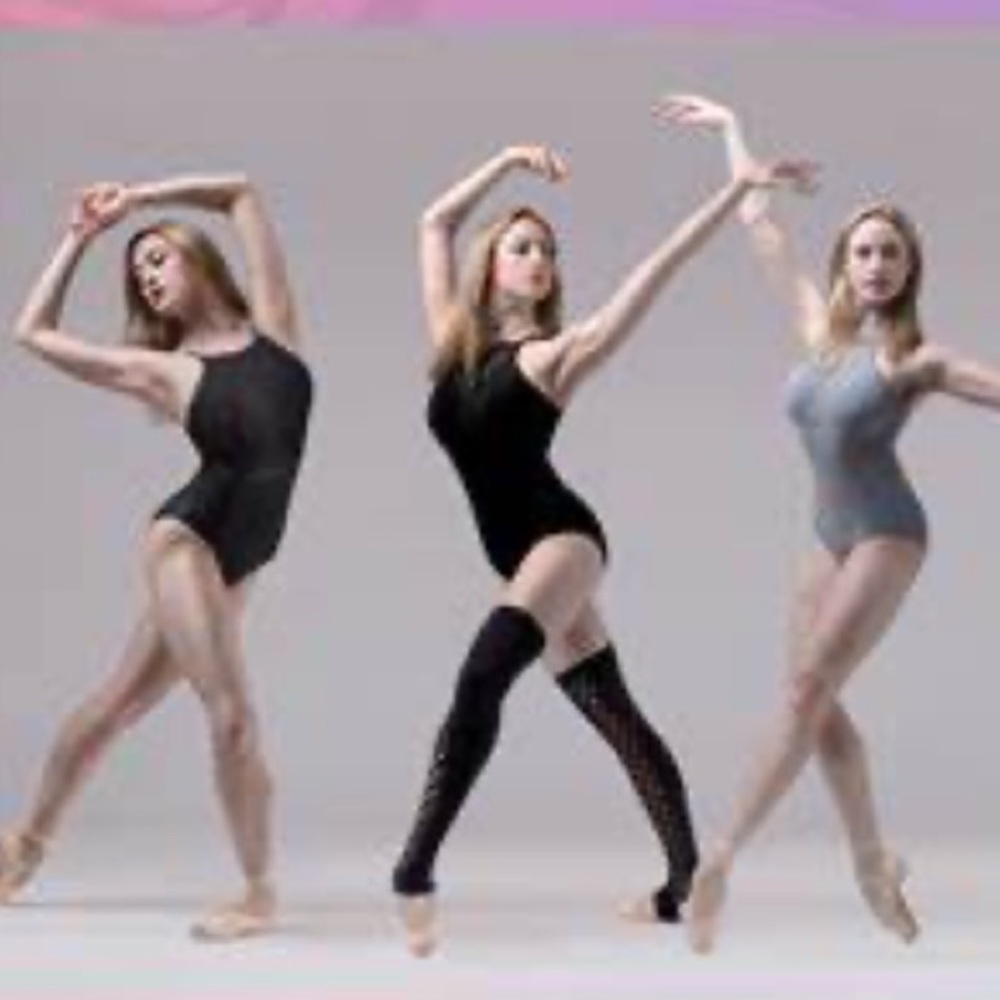 SO DANCA Black Lace Leotard